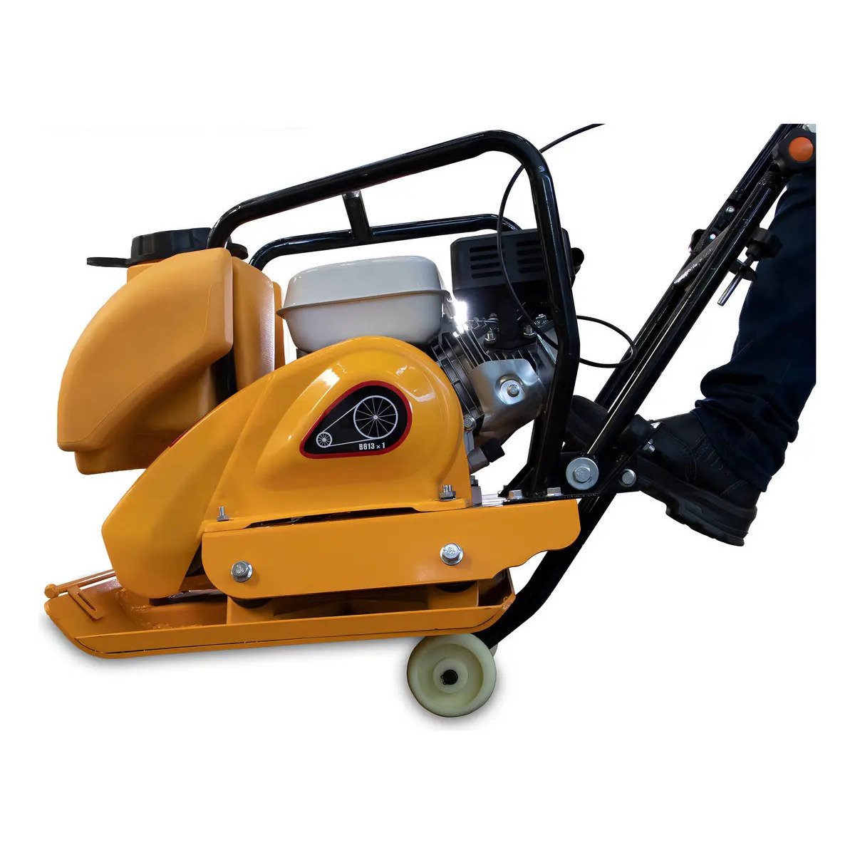 Compactador De Solo Brutatec Placa Vibratória Gasolina 6.5HP 4 Tempos - Imagem 4