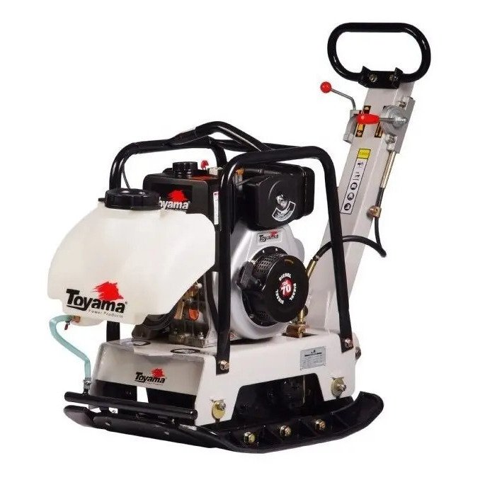 Placa Vibratória Toyama TDPC170WRCT Diesel 6.7HP 30,5kN Reversível Com Rodas