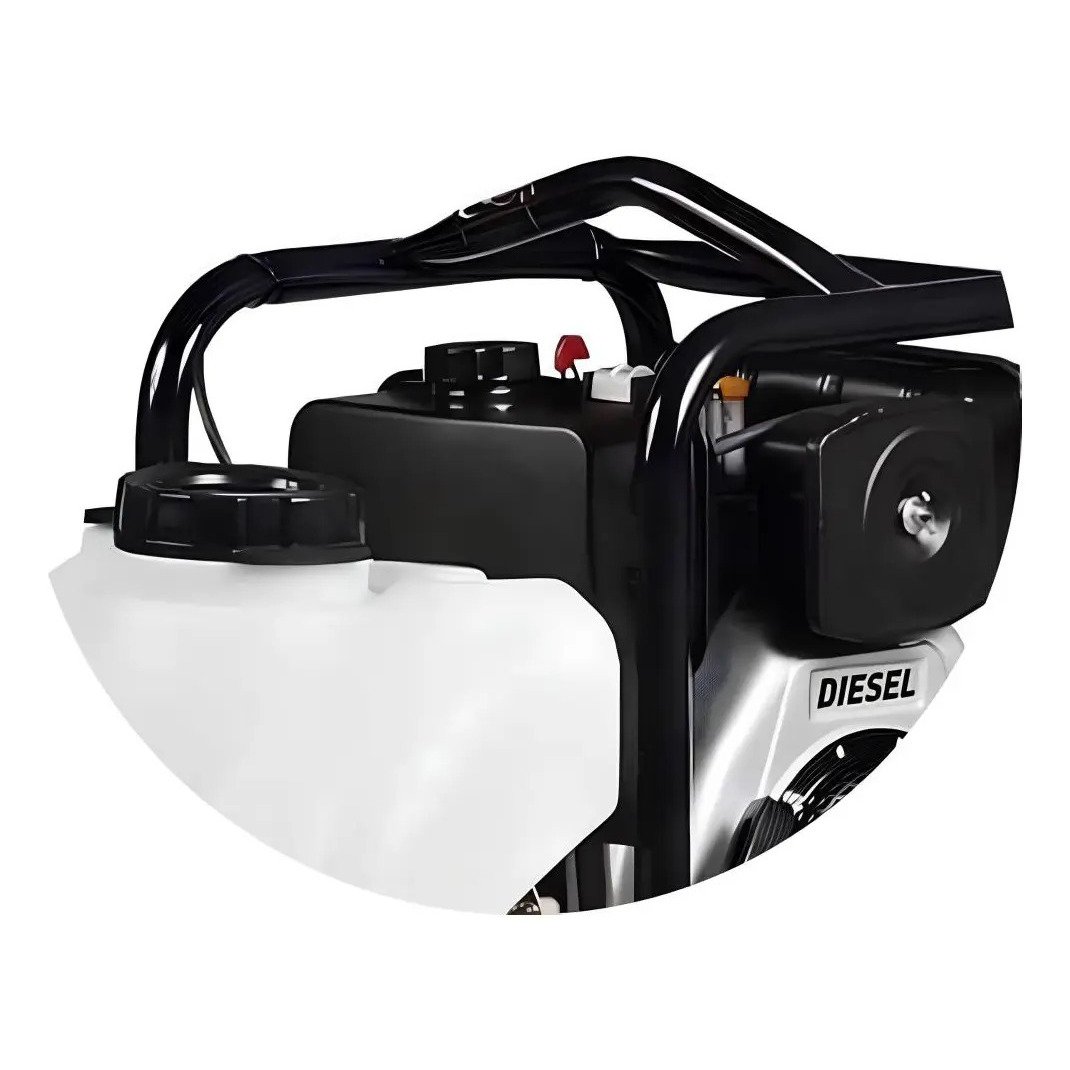 Placa Vibratória Toyama TDPC170WRCT Diesel 6.7HP 30,5kN Reversível Com Rodas - Imagem 6